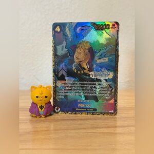 Marco the phoenix one piece proxy Card and figurine